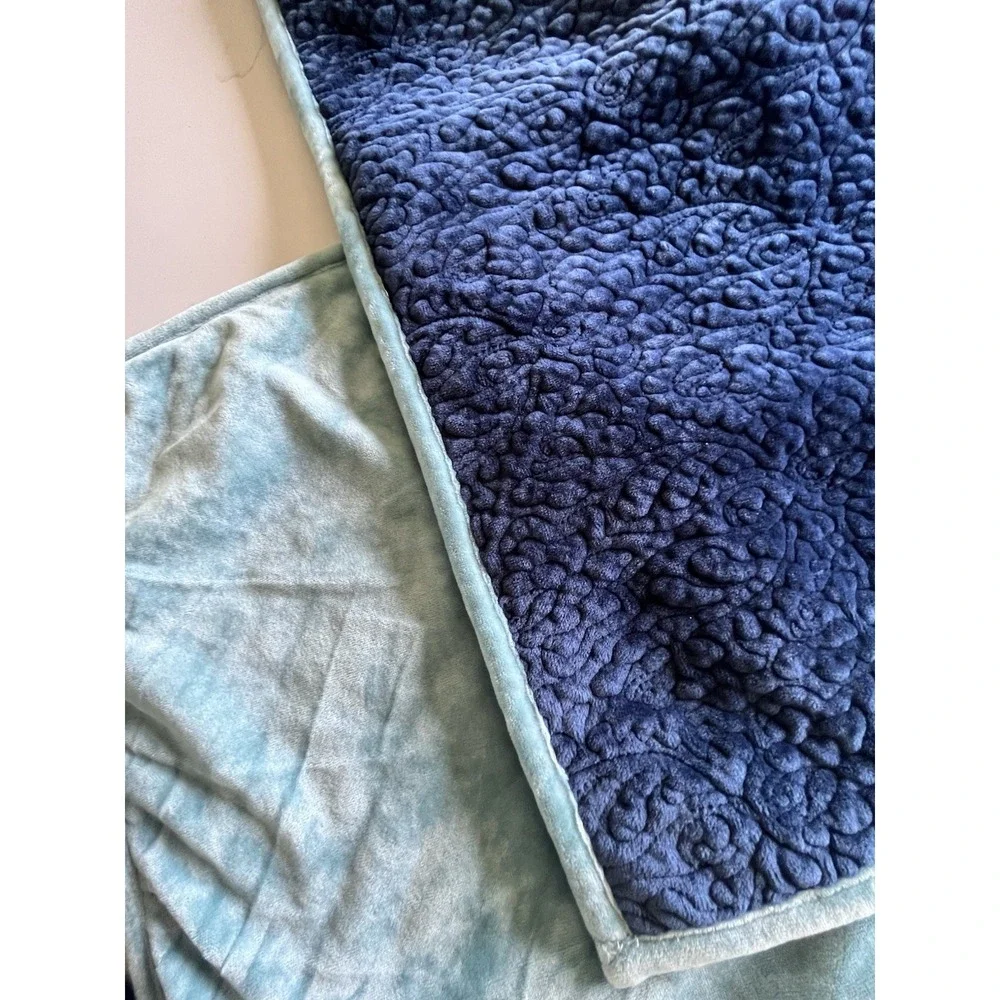 Pair Poetic Wanderlust‎ Tracy Porter 20″  Crushed Velvet Pillow Shams Covers